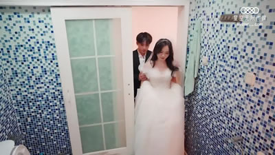 极品新娘晴儿婚闹被暴操，巨乳内射高潮不断